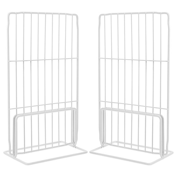 FOMIYES 2pcs raindrops metal shelf divider for freezer and refrigerator storage organization
