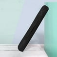 thumbnail image 1 of CTIRCHIU 2pcs Flute Carrying Case Black with Blue Trim Sleek Design for Musicians, 1 of 7
