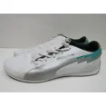 thumbnail image 2 of PU & MA Size 11 Mercedes AMG Racing White Leather Sneakers Men's, 2 of 6