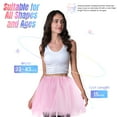 thumbnail image 3 of Simplicity Jupe Tutu en Tulle Classique Élastique à 3 Ou 4 Couches pour Femmes, 3 of 5