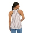 thumbnail image 5 of Colorful Butterflies Dots Racerback Tank Top Fitness Fashion Tank Tops, 5 of 6
