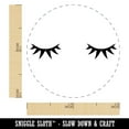 thumbnail image 2 of Sweet Eyelashes Pair Self-Inking Rubber Stamp Ink Stamper - Yellow Ink - Mini 1/2 Inch, 2 of 7