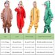 thumbnail image 5 of ZHAOCHENG Traje de lluvia para niños pequeños Traje de lluvia para bebés con capucha Mono impermeable Traje de lluvia de una pieza para niños M, 5 of 5
