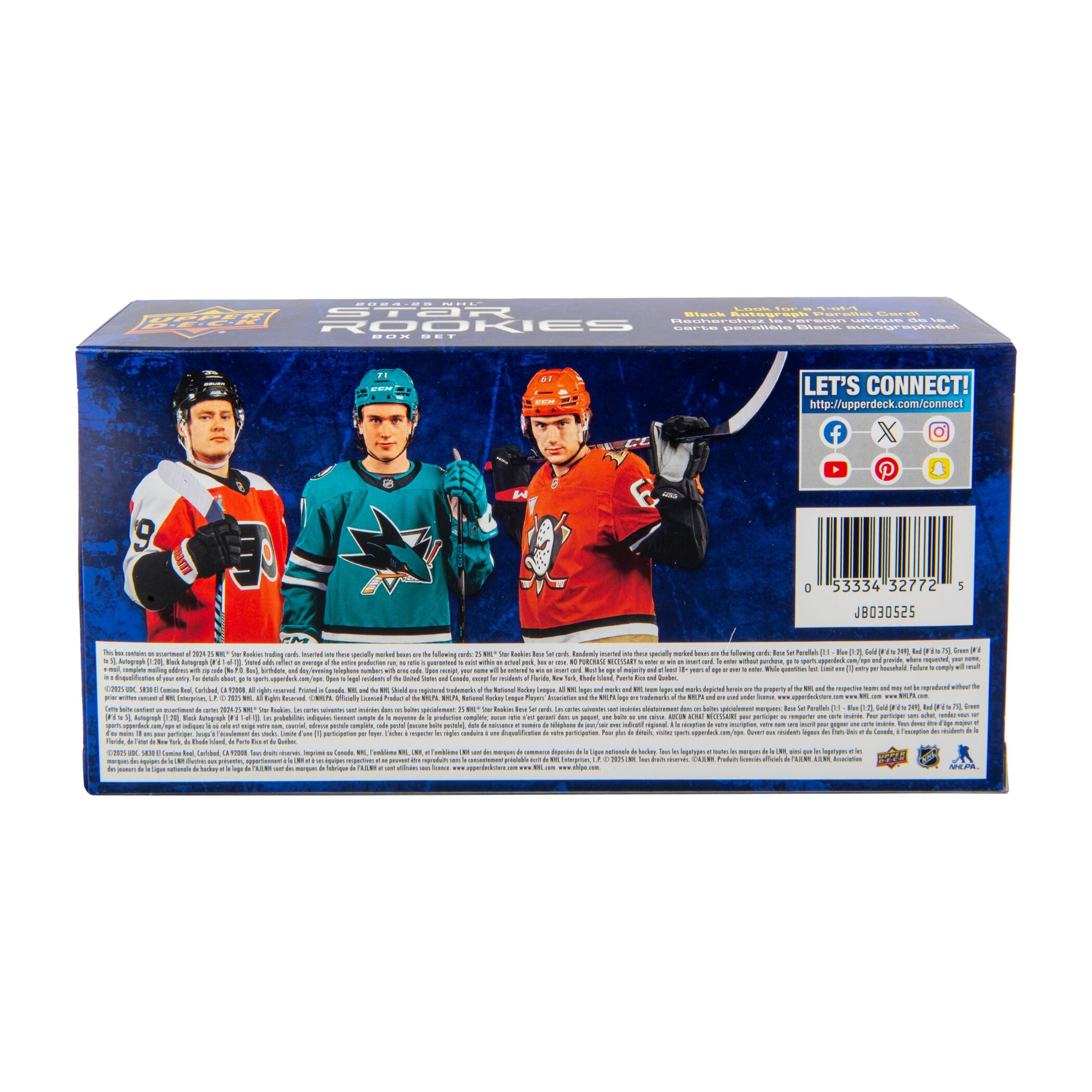 2024-25 Upper Deck NHL Star Rookies Trading Cards Box Set