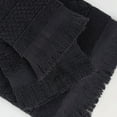 thumbnail image 6 of BNM Cotton Geometric Face Towel Washcloth Set of 12, Black, 6 of 11