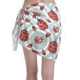 thumbnail image 2 of Kll Insects Print Women'S Sarong Coverups Short Bathing Suit Wrap Skirt Beach Wrap Swimsuit Cover Ups, 2 of 7
