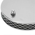 thumbnail image 2 of 14x3cm High Flow Air Filter Chrome Metal Replacement for SU HS2 1¼ Inch Carburettor, 2 of 3