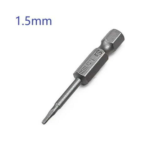 

Hexagon Screwdriver Bit Quick Change Driver Power Drill Length 50Mm 1.5Mm