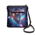 thumbnail image 2 of Kuiaobaty Wolf Galaxy Planet Print Crossbody Bag for Women, Medium Size Vegan Leather Messenger Handbag Crossbody, Large Capacity Shoulder Purse with Adjustable Strap for Travel, 2 of 7