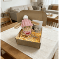 thumbnail image 2 of Easter Bunny Stuffed Animal, Mini Bunny Hugs Plush Toy with Knit Hat and Inspiring Message, Mini Bunny Hugs in Box,Cute Easter Gift for Kids (Mini BunniesD), 2 of 6
