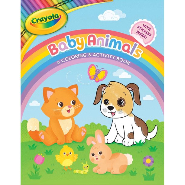 Download Crayola Buzzpop Crayola Baby Animals A Coloring Activity Book Series No 10 Paperback Walmart Com Walmart Com