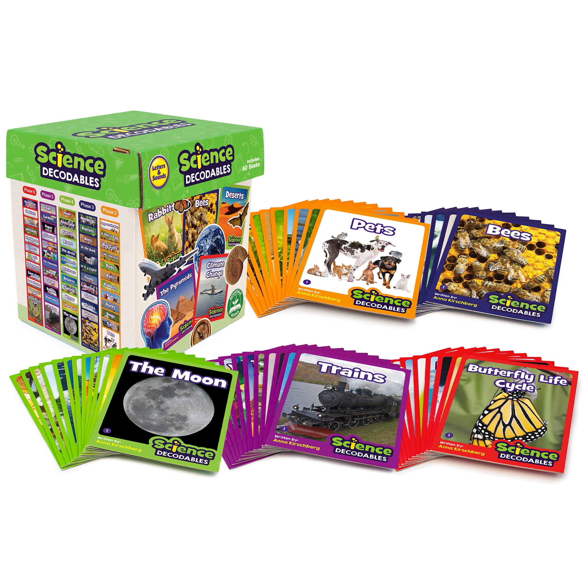 Junior Learning Science Decodables Non-Fiction Boxed Educational Learning Set