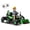 Green, variant on Urday 24V Kids Electric Tractor 4-in-1 Construction Ride On with Excavator Swivel Seat and Detachable Wagon