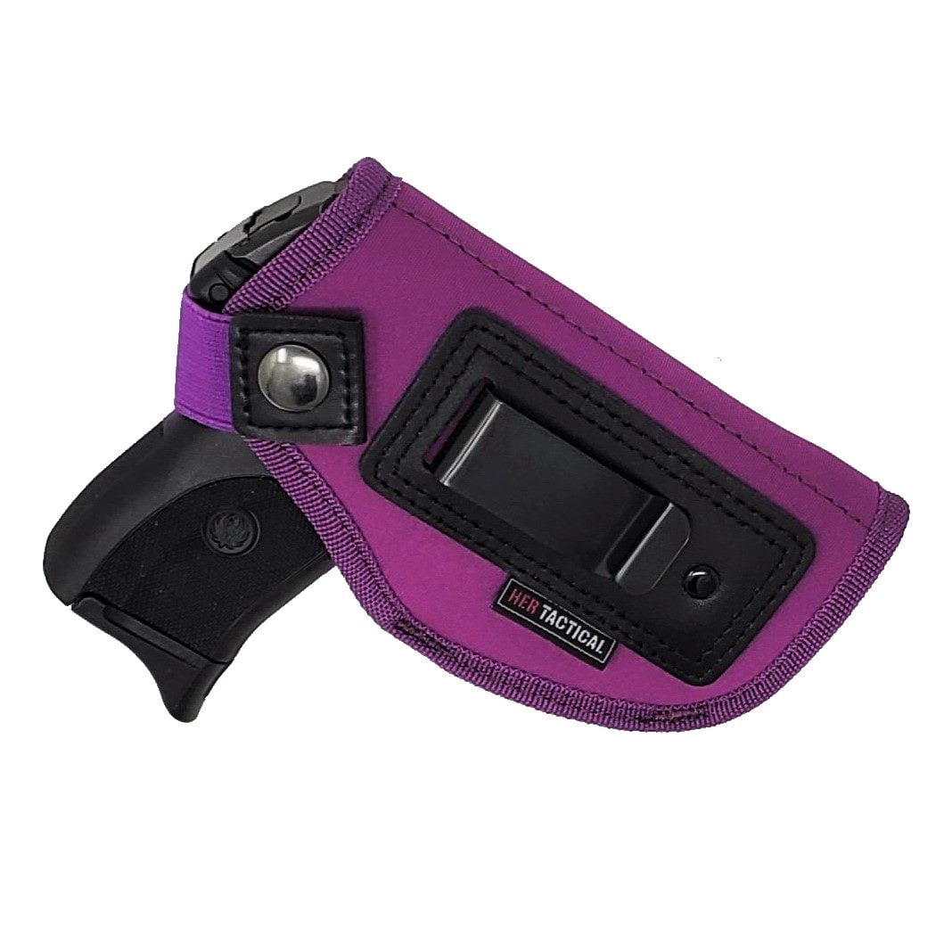 HER TACTICAL Holster for Women Universal Hip Holster for Compact Size - Purple Right