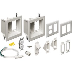 Rca Dh150r In Wall Power Install Kit For Wall Mounted Flat Panel Tvs