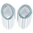 thumbnail image 1 of 2 rollos de pegatinas adhesivas para azulejos de espejo, mosaicos para decoración de pared, calcomanías cuadradas para el hogar, 1 of 6