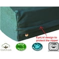 thumbnail image 6 of Dogbed4less Shredded Memory Foam 47"x29" Dog Bed Pillow with Green Canvas Cover, 6 of 7
