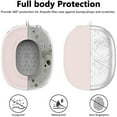 thumbnail image 3 of Natural Silicone Case for AirPods Max Earphones Scratch-Resistant Earpads Earmuff Headband Cover (Transparent light pink）, 3 of 7