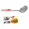 thumbnail image 4 of Harpily Cooking Utensils Non SLIP Kitchen Strainer Stainless Colander Spoon Hand Polished Soup Hot Pot Spoon Thickened, 4 of 4