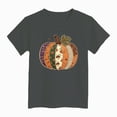 thumbnail image 4 of Gerichy T-Shirt for Girls Crewneck Short Sleeve Halloween Pumpkin Prints Fashion Festival Tees 12M-14T, 4 of 4