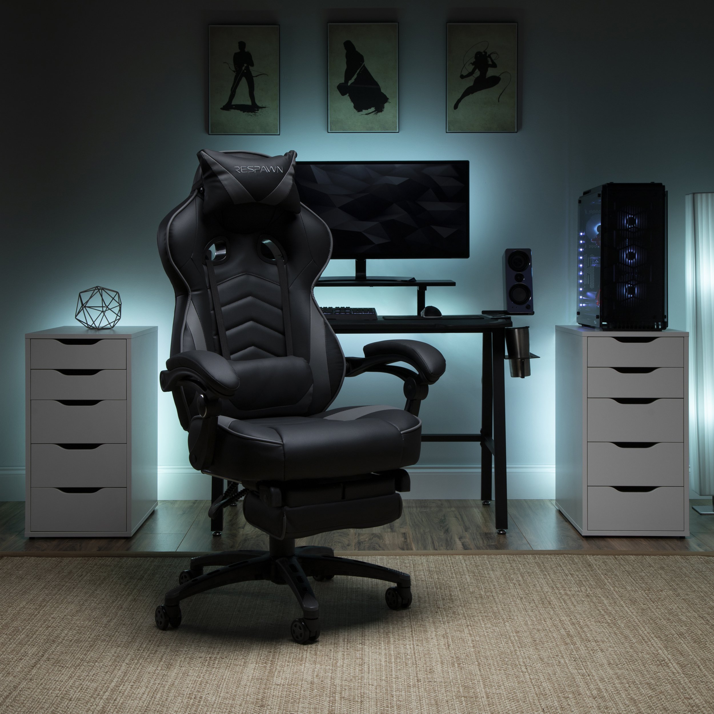 respawn 110 racing style reclining gaming chair