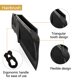 thumbnail image 4 of 2 peines que se desvanecen, peine profesional para cortar el cabello, peine superior plano resistente al calor, peine superior plano con posicionamiento curvo, negro, 4 of 5