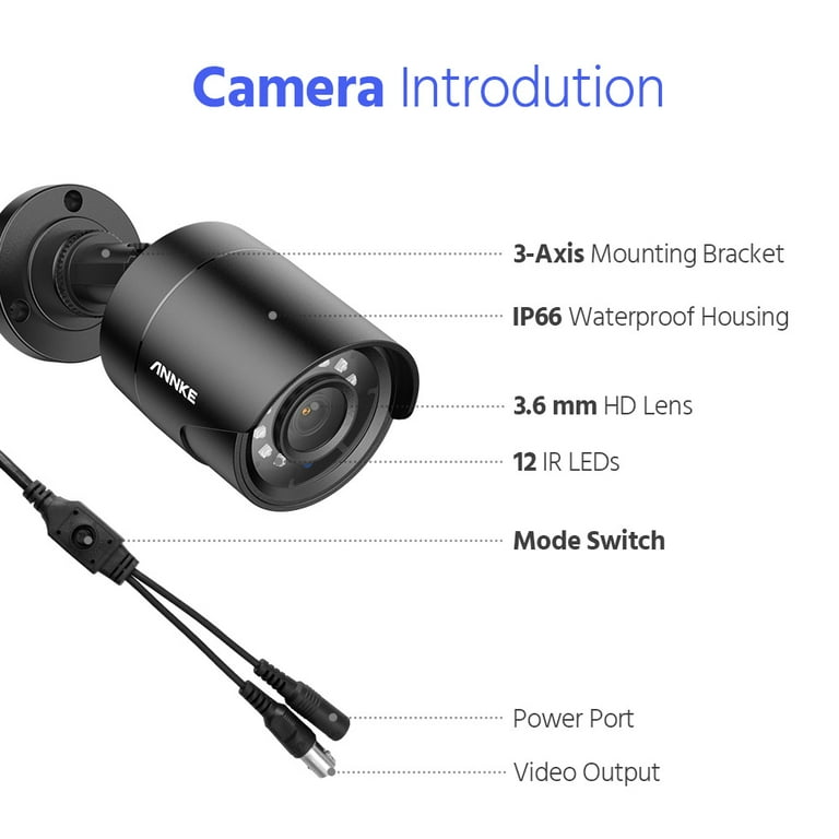 Annke 720p turbo hotsell bullet security camera