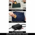 thumbnail image 4 of Vintage-Style Versatile Card & Cash Case with RFID Protection,Art Deco Metal Credit Card Holder with RFID Blocking,Vintage Slim Wallet Case for Cash, Business Cards and Essentials, 4 of 5