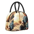 thumbnail image 2 of Lsque Chucky Print Lunch Bag, Insulated Lunch Box, Small Leakproof Cooler Food Lunch Containers Reusable High Capacity Lunch Tote Bags for Work, Travel, Outdoor, 2 of 8