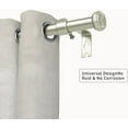 thumbnail image 2 of eTeckram 5/8" Single Curtain Rod with Adette Finials,Pewter,84‘’-120‘’, 2 of 6
