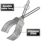 thumbnail image 3 of 2026 Stainless Steel Roast Beef Cutting Tongs Meat Bread Slicing Tong Onion, 3 of 5