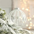 thumbnail image 1 of AMERTEER Christmas Glass Balls Transparent Hanging Pendants for Christmas Tree Decorations, 1 of 6