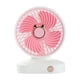 thumbnail image 2 of Mini Ventilador Portátil de Tres Velocidades, Puerto Usb Recargable, Silencioso, para Uso En Casa, Oficina, Diseño Compacto, Peso Ligero y Práctico., 2 of 6