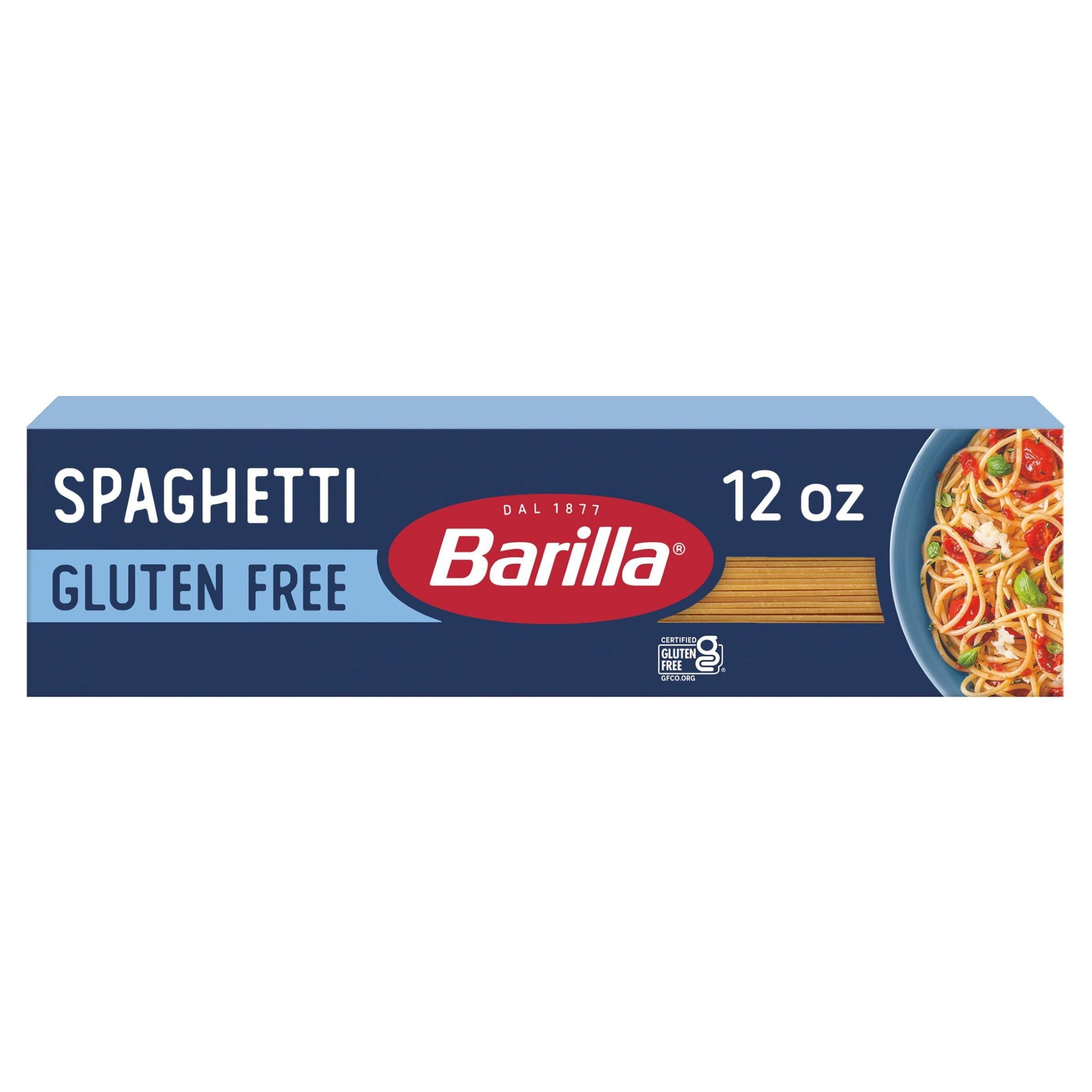 Barilla Gluten-Free Spaghetti Non-GMO Project Certified Pasta 12 oz - Pack of 2