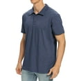 thumbnail image 3 of Iceglad Polo Shirts for Men Short Sleeve Soft Cotton Collared Shirt, 3 of 8