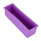 thumbnail image 4 of Molde rectangular de silicona flexible y reutilizable con tapa - Herramientas para hacer jabones DIY Púrpura, 4 of 6
