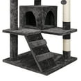 thumbnail image 6 of HomGarden 53-inch Cat Tree Cat Tower Condo W/Scratching Posts, Kitten Play House Dark Gray, 6 of 10