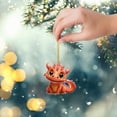 thumbnail image 4 of Hangs 2D Adorable Flying Baby Christmas Ornament Unique Shape and Design Enhancing Holiday and Festive, 4 of 8