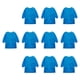 thumbnail image 4 of Delantal de para niños, delantal de pintura para niños con larga, , lavable, impermeable, para hornear y alimentar. azul, 4 of 8