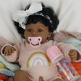 thumbnail image 1 of Muñeca negra Baby Magic Reborn Destiny Zuri de 43 cm con accesorios, 1 of 5