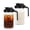 Black-1 Quart, variant on 1 Quart Black&Grey Food Storage Pitcher Jar, Airtight Pour Spout Lid