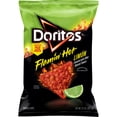 thumbnail image 2 of Doritos Flamin’ Hot Limon Tortilla Chips 9.25 oz 2 Pack, Spicy Tangy Lime Crunchy Snack Chips, Bold Flavored Party Chips with Bowel by Mahad, 2 of 6