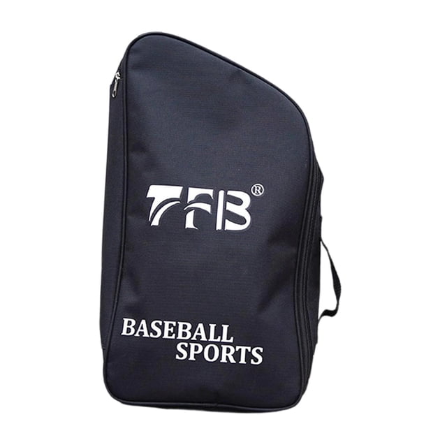 Mochila de béisbol y sóftbol profesional y multifuncional para hombre. Negro