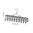 thumbnail image 5 of Shoreew Suspender Hanger Underwear Vest Organizer Hook Strong Load-bearing Multifunctional Wardrobe Hanger with Multiple Hooks, 5 of 7
