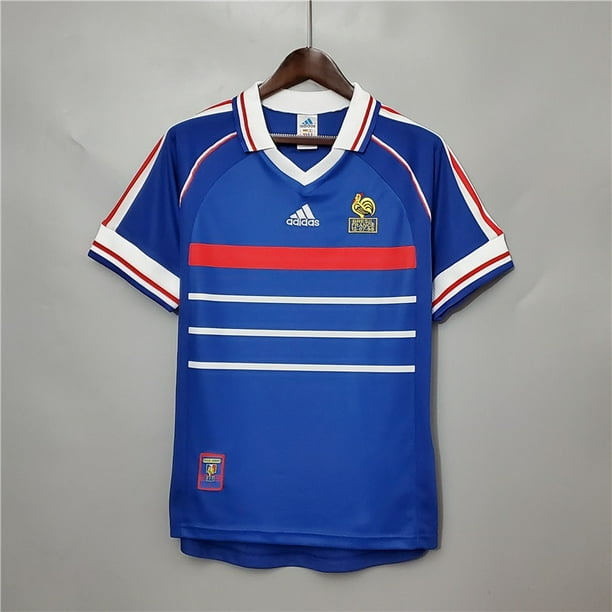 1998 France Home I Zidane Camiseta De Fútbol/Camisa # 10