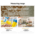 thumbnail image 5 of Folding Probe Thermometer Penetration LCD Digital Thermometer Food Safety Thermometer T103(-30°C-+220°C)0560 0103, 5 of 7