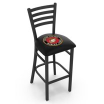 L004 U.S. Marines 25" Stationary Counter Stool with Black Wrinkle Finish
