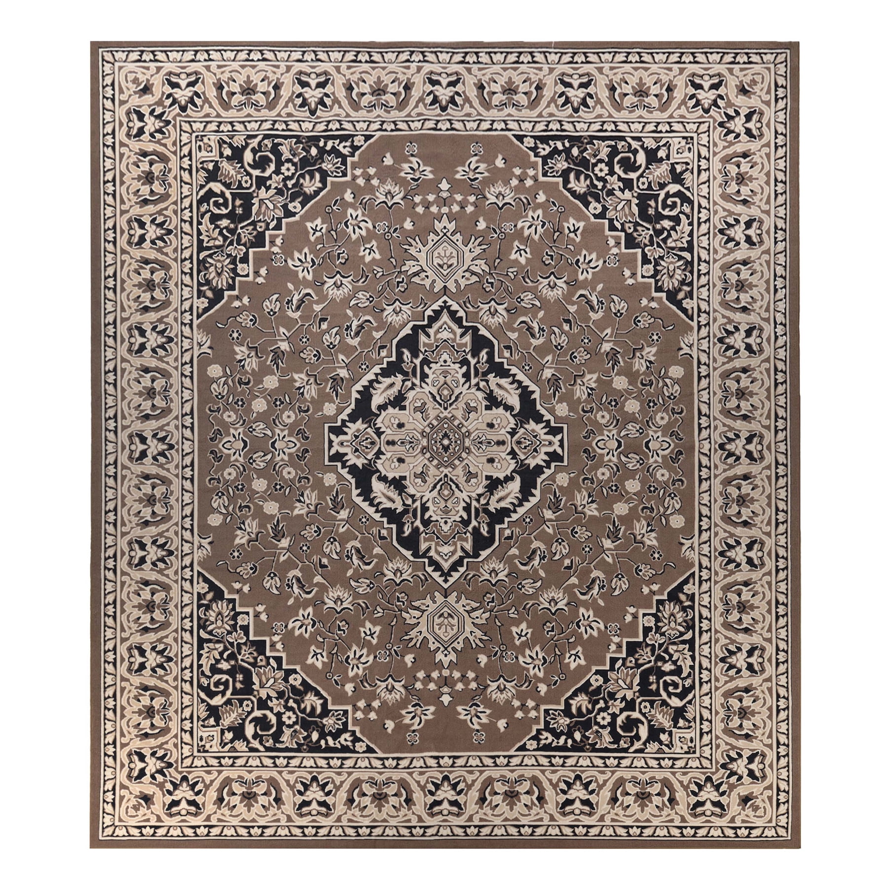 Superior Glendale Indoor Area Rug, 10' x 14', Brown