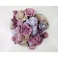 thumbnail image 2 of Sola Wood Flowers Dark Desire assortment - Random Flower Sizes 2" To 3" 50 Pack, 2 of 3