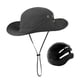 thumbnail image 4 of Casco de bicicleta Yuyangstore gorra de pescador transpirable con correa para la barbilla Negro, 4 of 8